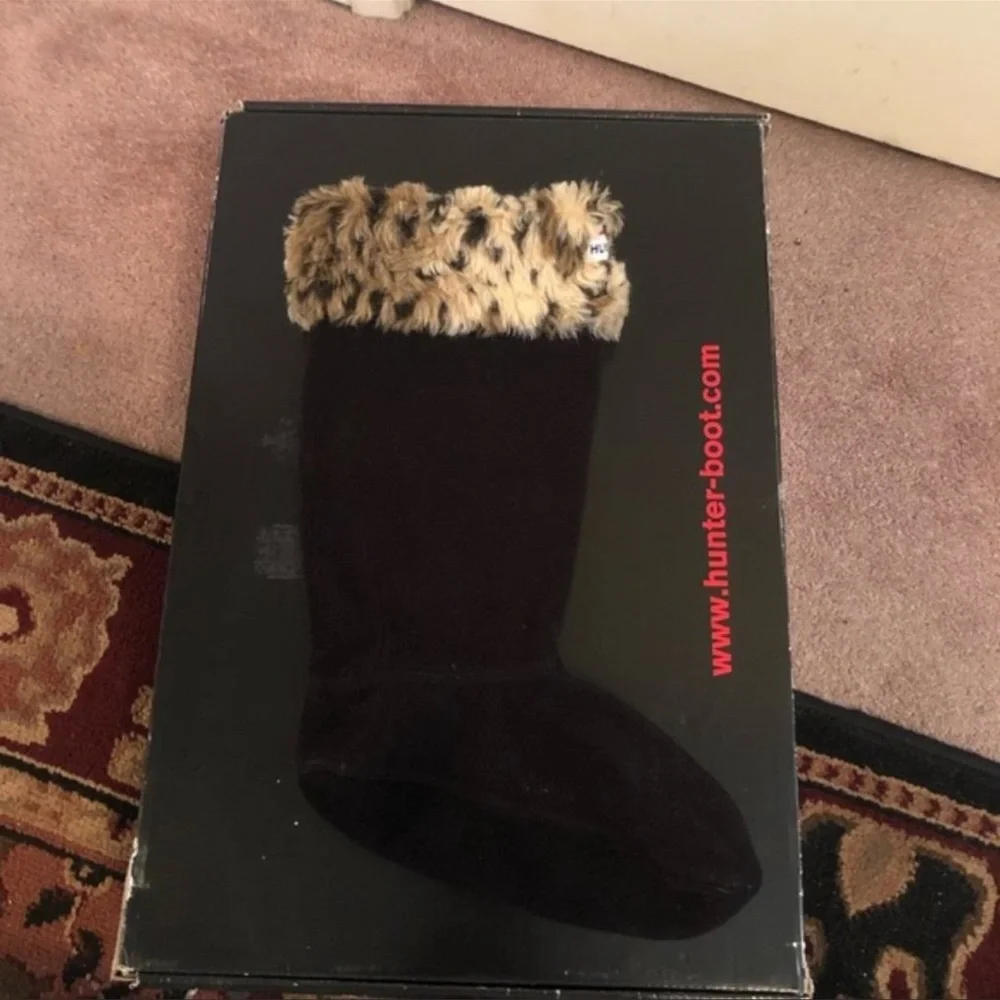 Hunter Original High Gloss Tall Boot & Socks